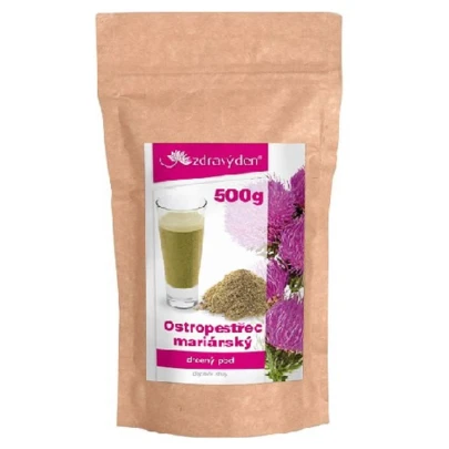 Pestrec mariánsky - drvený plod - 500 g