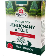 Hnojivo s čadičovou múčkou - ihličnany a tuje - Rosteto - hnojivo - 1 kg