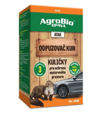 ATAK - Odpudzovač kún guličky - AgroBio - proti kunám - 2 ks