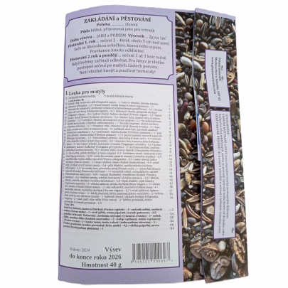 Lúka pre motýle - Planta Naturalis - lúčna zmes - 10 g