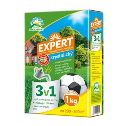 EXPERT trávnikové hnojivo 3 v 1 - Forestina Grass - 1 kg