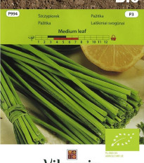 BIO Pažítka Medium Leaf - Allium schoenoprasum L.- predaj bio semien - 1 g