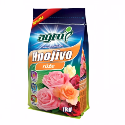 Organo - minerálne hnojivo na ruže - Agro - 1 kg