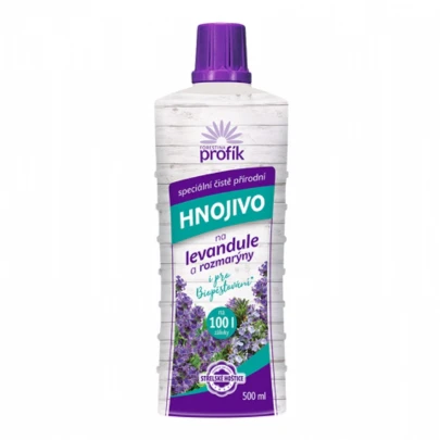 Hnojivo na levandule a rozmaríny - Profík - 500 ml