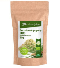 Borovicové púčiky - prášok - BIO kvalita - 30 g