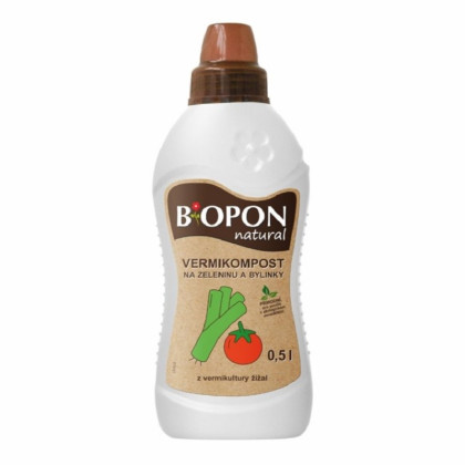 Vermikompost na zeleninu a bylinky - BoPon - 500 ml