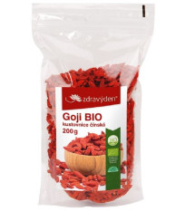 Kustovnica čísnka - BIO Goji - sušené plody - 200 g