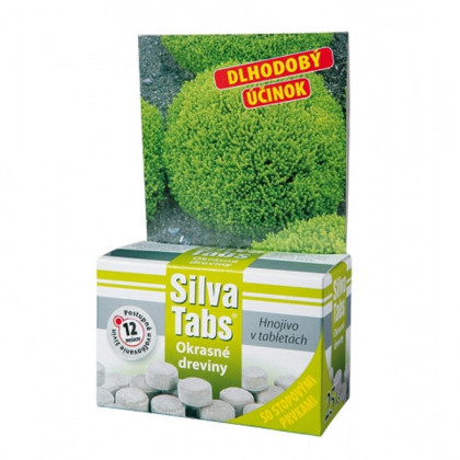 Hnojivo pre okrasné dreviny - Silvia Tabs - 250 g