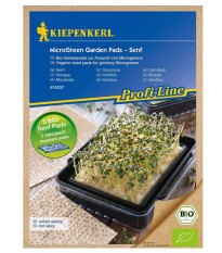 Microgreen - mikrozelenina - náhradné pláty BIO horčice - 3 ks