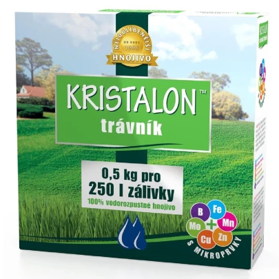 Trávnikové hnojivo - Kristalon - 500 g