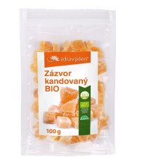 BIO Zázvor kandizovaný - BIO kvalita - 100 g